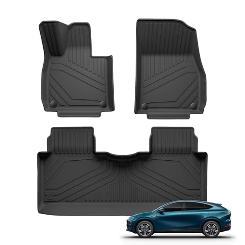 Tapis de sol Smabee pour Xpeng G6 LHD tapis de voiture imperméable noir