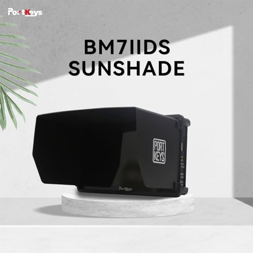 Image of Portkeys Camera Field Monitor Sunshade Visor for BM7 II DS
