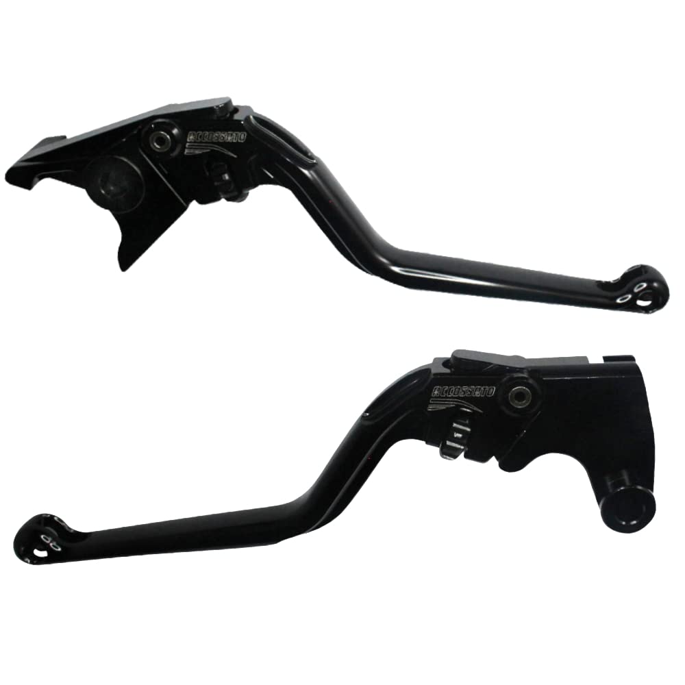 Palancas ACCOSSATO negras mecanizadas para Triumph Speed Four