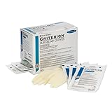 Henry Schein - HS "Criterion" OP-Handschuhe (50 Paar), sterile Latexhandschuhe, gepudert, Größe 9