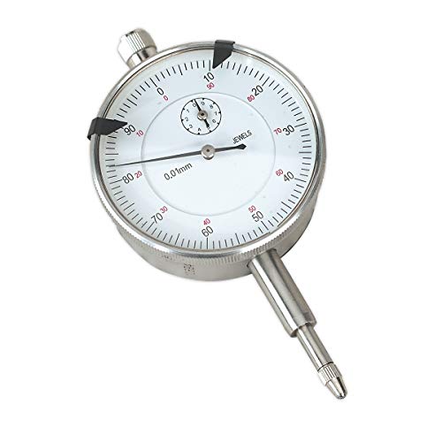 Comparateur à cadran Sealey 10mm métrique pour mesures de précision