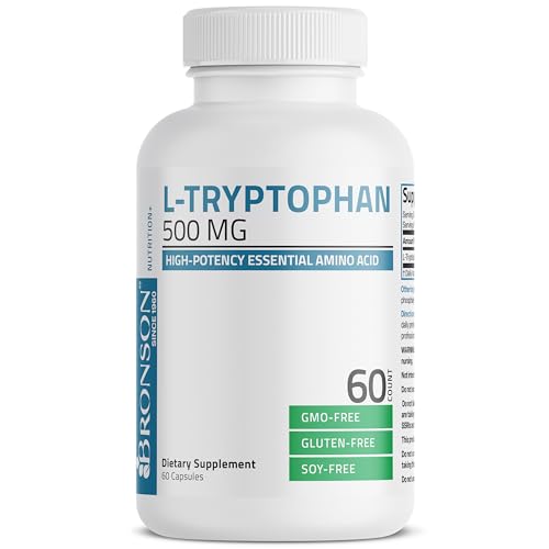 Bronson L-Tryptophan 500mg Capsules