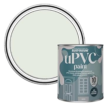 Rust-Oleum Green uPVC Door and Window Paint In Satin Finish - Sage Mist 750ml