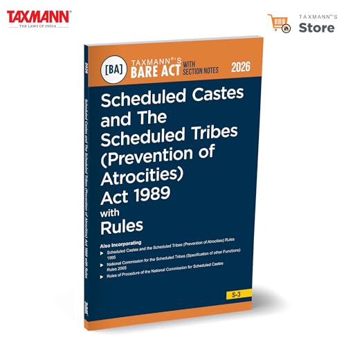 Taxmann's Scheduled Castes and The Scheduled Tribes (Prevention o...