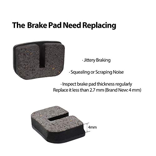1Pz Dp2-001 Brake Pads For Motovox Mbx10 79Cc Mini Bike Rear Brake Pads Mbx-10 Parts New (2 Pack) #TOP1