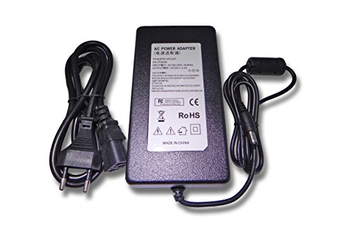 vhbw Cargador CA, Cable de alimentación, Fuente de alimentación Impresora Compatible con Canon Selphy CP-1000, CP-820, CP-910 impresoras; 140cm, 2.2A