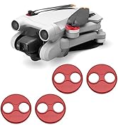 Tianbi 4 Stks Motor Cover Motor Compatibel voor Mini3 Pro/SE/2, Stofdichte Waterdichte Aluminium Krasbestendige Beschermhoes, Drone Vervangende Onderdelen