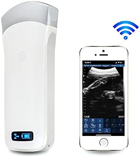 zinnor Wifi Wireless Portable Ul-tra-sound Scanner Convex Array Probe 3.5Mhz Connect to PC
