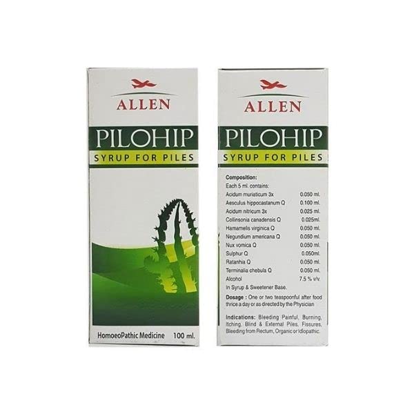 Allen PILOHIP PILES SYRUP 100 ML