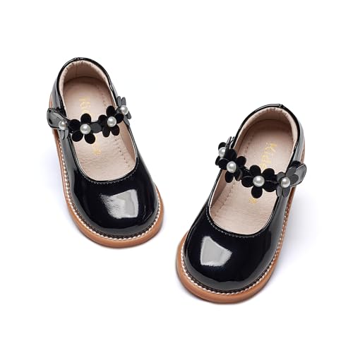 Kiderence Flache Abendschuhe für Mädchen, Schul-Oxford-Schuhe,...