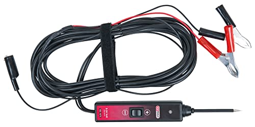 KS Tools 150.1670 Funktionsprüflampe 6-24V DC mit 5 Meter Kabel