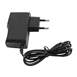 Netzteil mit LED-Anzeige. Color Yun 5,5 * 2,5 mm AC/DC-Adapter Netzteil mit US/EU/AU/UK/Stecker für Kamera (schwarz) EU-Stecker