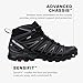 Salomon Men's X ULTRA PIONEER MID CLIMASALOMON™ WATERPROOF Hiking Boots for Men, Black / Magnet / Monument, 11