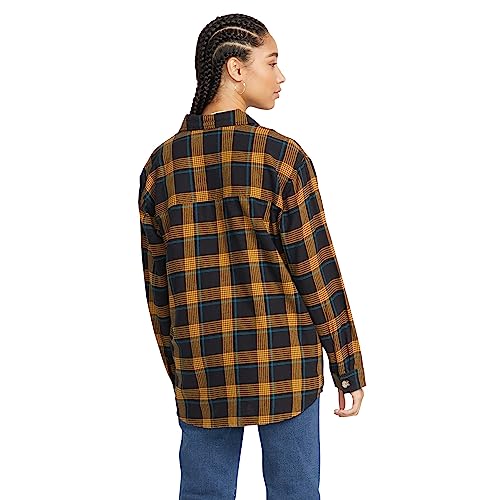 Chemise oversize Volcom noire femme taille M vêtement ample