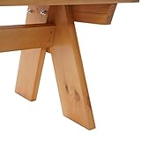 Mendler Holzbank Gartenbank Parkbank Oslo Gastroqualität massiv - 6