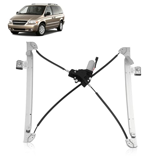 maXpeedingrods Front Left Driver Side Power Window Regulator with Motor for Chrysler Town & Country Dodge Caravan Grand Caravan 2004-2007 OE# 741-534 4894527AA