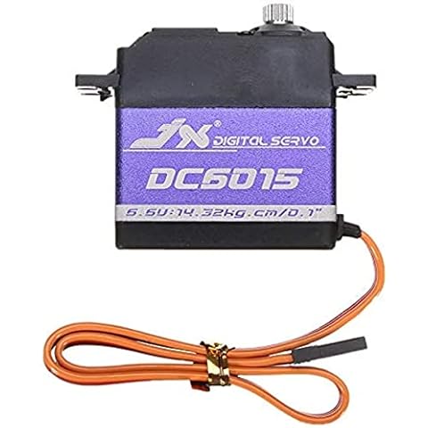 JX Servo DC6015 15KG Metal Gear Digital Core for RC Model Plane 1/8 1/10 RC Car Short Course Truck Cover