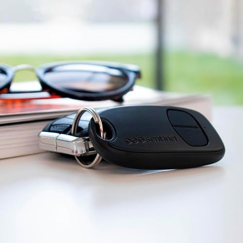 SCS Sentinel, AAM0128, 2-Kanal-Fernbedienung mit rotierendem Geheimcode, SimplyControl, Schwarz