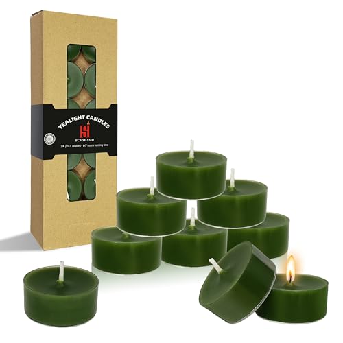 Fcmshamd Cedar Scented Tealight Candles cover