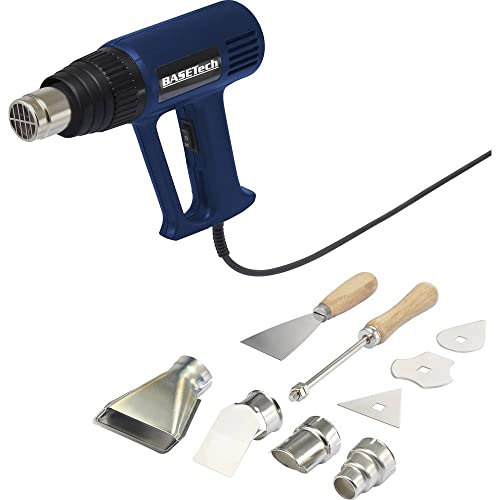 Basetech BT-2233290 Heißluftgebläse mit Zubehör, inkl. Koffer 2000 W