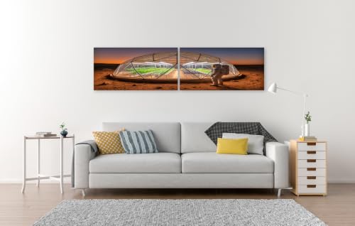 Serre de Mars islandburner image sur toile deco murale espace 2 pieces