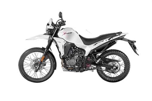 Image of Hero MotoCorp XPULSE 210 DSSS (OBD2B) Motorcycles /Bike Glacier White Booking for Ex-Showroom Price