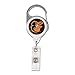 WinCraft MLB Baltimore Orioles Retractable Premium Badge Holder, Team Color, One Size