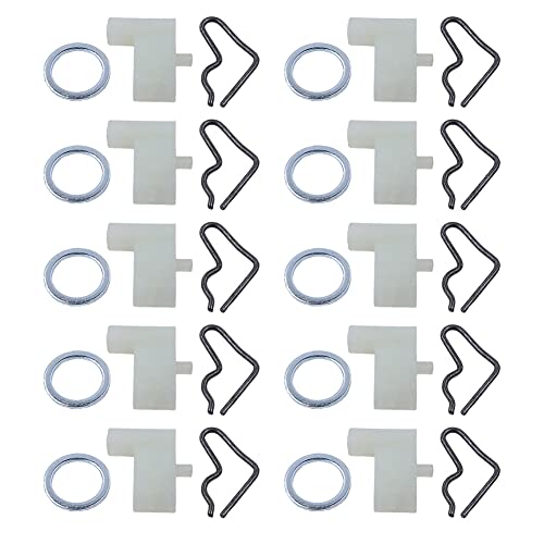 Gubeter Recoil Starter Pawl Spring Washer Kit, For Stihl Fs120 Fs200 Fs250 Fs500 Fs550 Trimmer Part, 0000 195 7200, 1118 195 3500 - Image 3