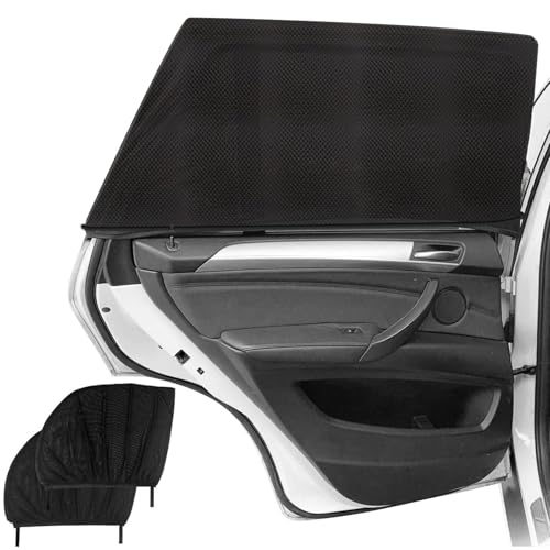 Kit 2 Capa Protetora Solar Para Janela De Carro Safety, Protetor Solar Para Carro Com Ventosa Infantil, Estiramento Para Bebê/Camping Bloco De Calor Proteção UV, Para Carro, Truck, SUV, Van(70x58cm)