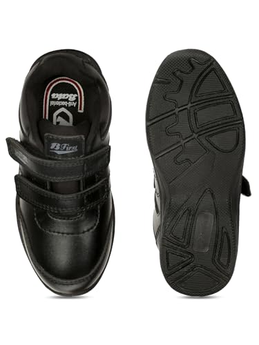 Image of Bata Charlie E 24 Kids's Black Casual Shoes - 3 UK (4516210)