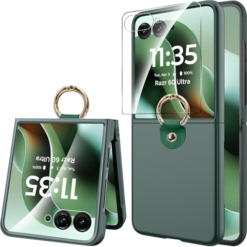 Coque Motorola Razr 2026 Ultra antichoc avec anneau métal