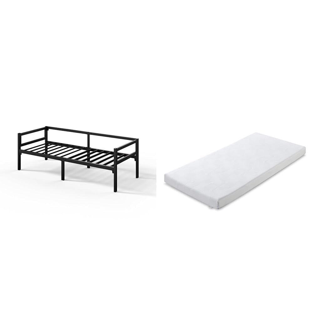 ZINUS ジヌス | ベット デイベッド フレーム シングル Amazon｜ZINUS Daybed デイベッドフレーム シングル ブラック