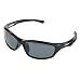 DUCO Polarized Sports Sunglasses for Running Cycling Fishing Golf TR90 Unbreakable Frame 6199 Black Frame Gray Lens