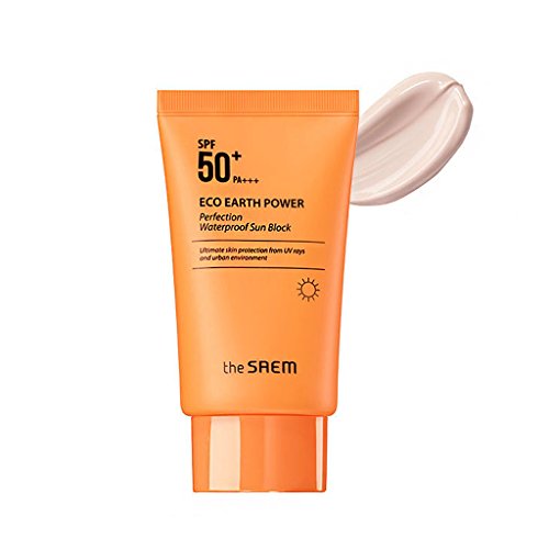 [The Saem] Eco Earth Power Sun Cream 50g (Waterproof Sun Block)