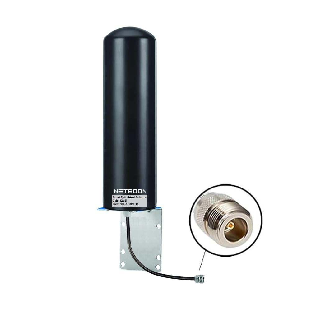 4.G Exterior Cylindrical Antenne-Black
