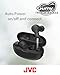 JVC Gumy True Wireless Earbuds, Bluetooth 5.3, Charging Case, 24-Hour Playback, IPX4 Water Resistant, Comfortable Secure Fit with XS/S/M/L Earpieces, Built-in Mic for Calls, iPhone/Android/PC - HAA7T2