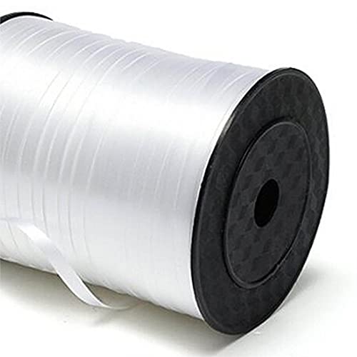 ZYOOO White Balloon String Balloon Curling Ribbons for Balloon Accessories - 5mm * 500 Yards, Blanco - Image 3