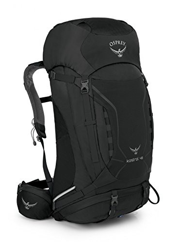 Osprey Packs Kestrel 48 Backpack, Ash Grey, Medium/Large