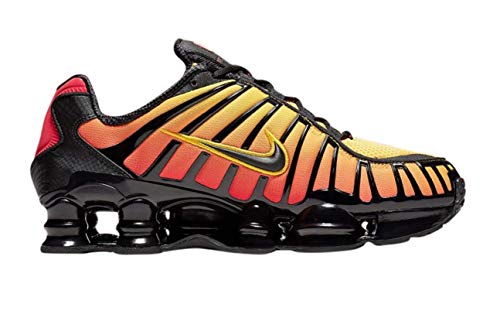 Nike Shox TL - Black / Black Amarillo / University Red4