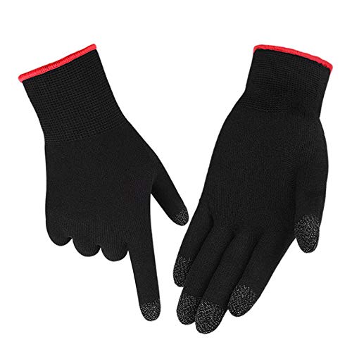 Renwu Sporthandschuhe Touchscreen Winterhandschuhe Unisex Warme Atmungsaktive,Motorrad Fahrrad Handschuhe Für rutschfeste Und Schweißfeste Touchscreen-Spielhandschuhe Cover