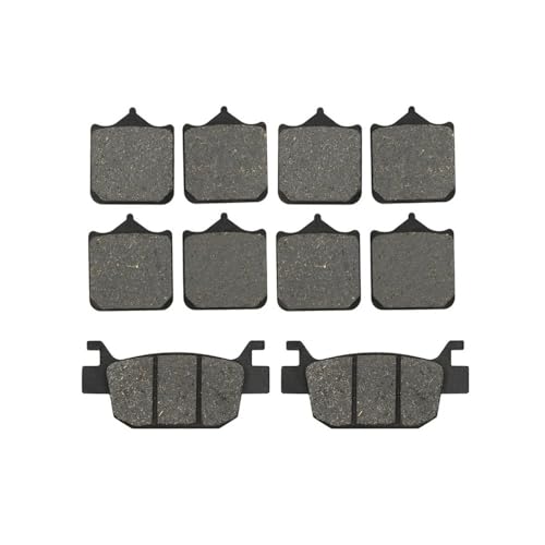 Kit freinage TRK502 plaquettes de frein moto avant arrière durabilité supérieure