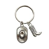 Western Country Keychain Cowboy Hat Key Ring Accessories Boot Keychain, Punk Jewelry Western Country Keychain Cowboy Hat Key Ring Accessories Boot Keychain, Punk Jewelry