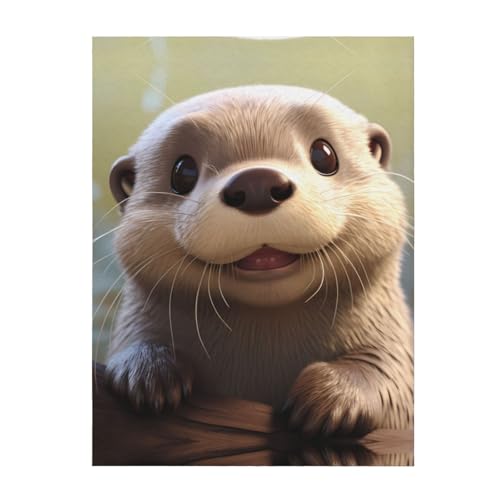 Couverture loutre contre les nuits fraîches, jeté de lit thermique