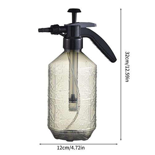 Garden Sprayer - Manual Pump Pressure Water Sprayers,2L Farm And Garden Sprayer With Nozzle Tips For Spraying, Watering, Cleaning And Washing Adj #TOP3
