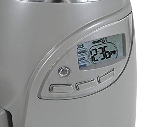 Petmate Portion Right Programmable Dog and Cat Feeder 2 Sizes Brushed Nickel Petmate Portion Right Programmable Dog and Cat Feeder 2 Sizes Brushed Nickel