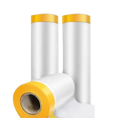 Película adhesiva, cinta y cortina, película adhesiva precintada, película adhesiva de plástico para pintura, papel de enmascaramiento de pintura