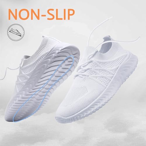 Oltyutc Women Running Walking Shoes Lightweight Tennis Shoes Mesh Gym Workout Sneakers3