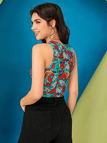 Image of TOPLOT Sleeveless Crop Top for Women Sleeveless (T-Top-Crop)