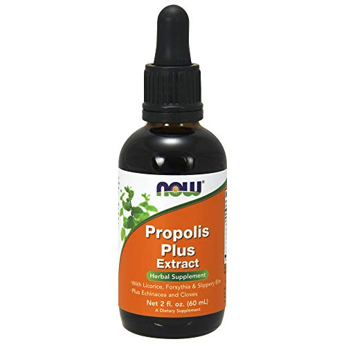 Preisvergleich Produktbild Now Foods Propolis Plus Extrakt Bienenharz Tropfen - 60ml