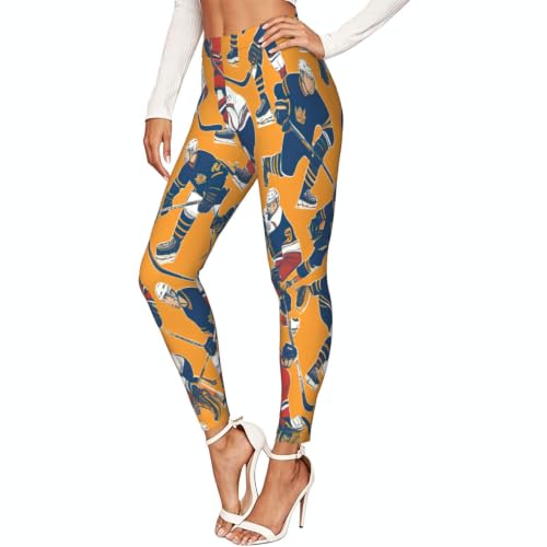 Leggings de hockey para mujer mallas elásticas deportivas opacas